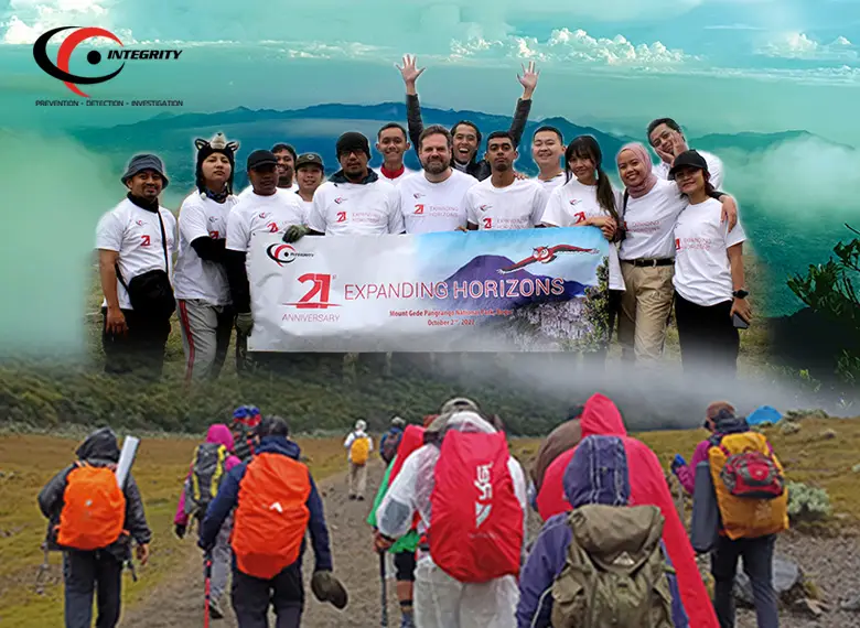 Image for article: Celebrating Integrity Asia’s 21st Anniversary at the Peak of Mount Gede